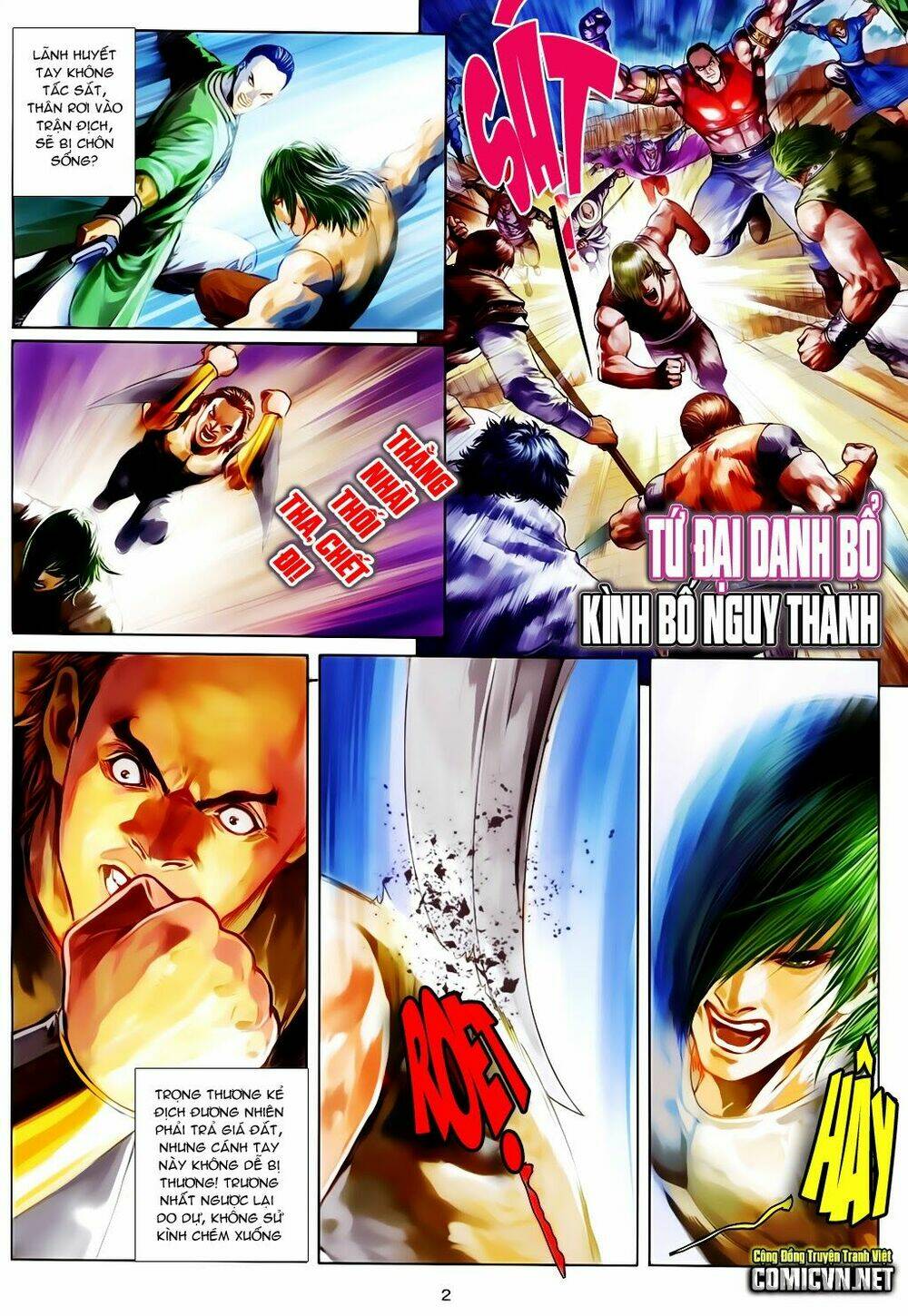 tân tác tứ đại danh bổ chapter 6 2