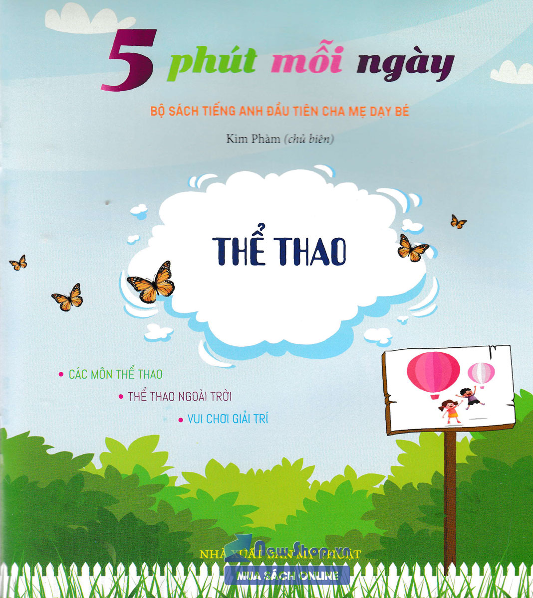 Bộ Sách Tiếng Anh Đầu Tiên Của Bé - 5 Phút Mỗi Ngày - Thể Thao (ML)