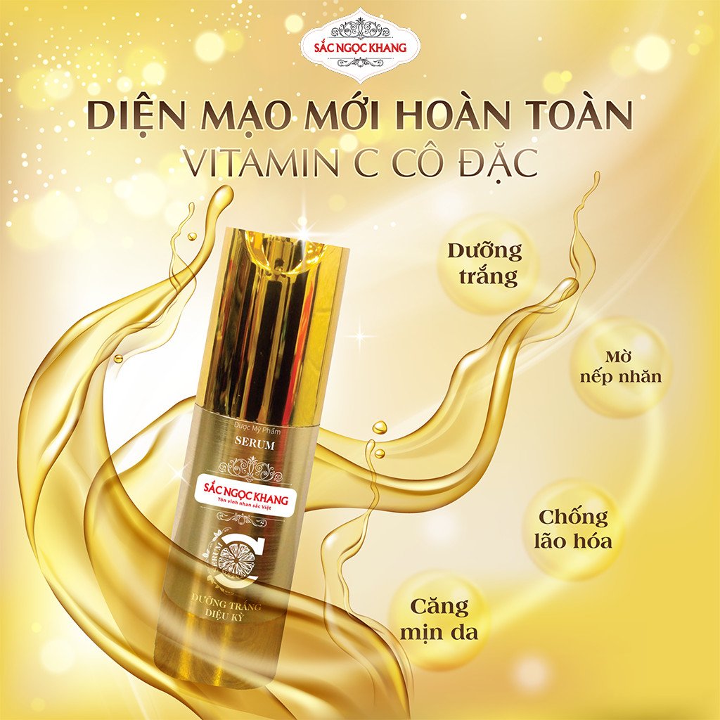 Tinh chất Serum C dưỡng trắng diệu kỳ Sắc Ngọc Khang 30ml