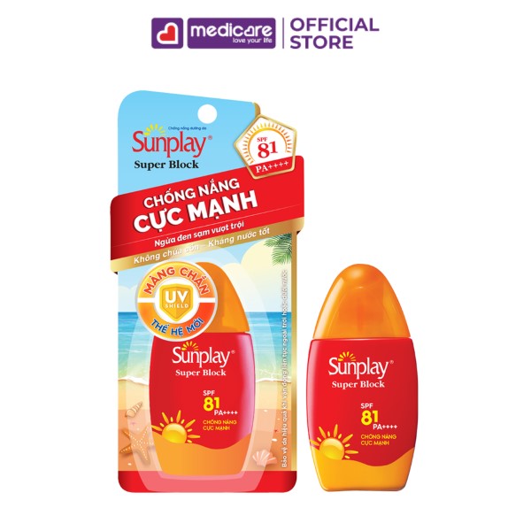 Sữa Chống Nắng SUNPLAY Super Block SPF81 PA++++ 30g