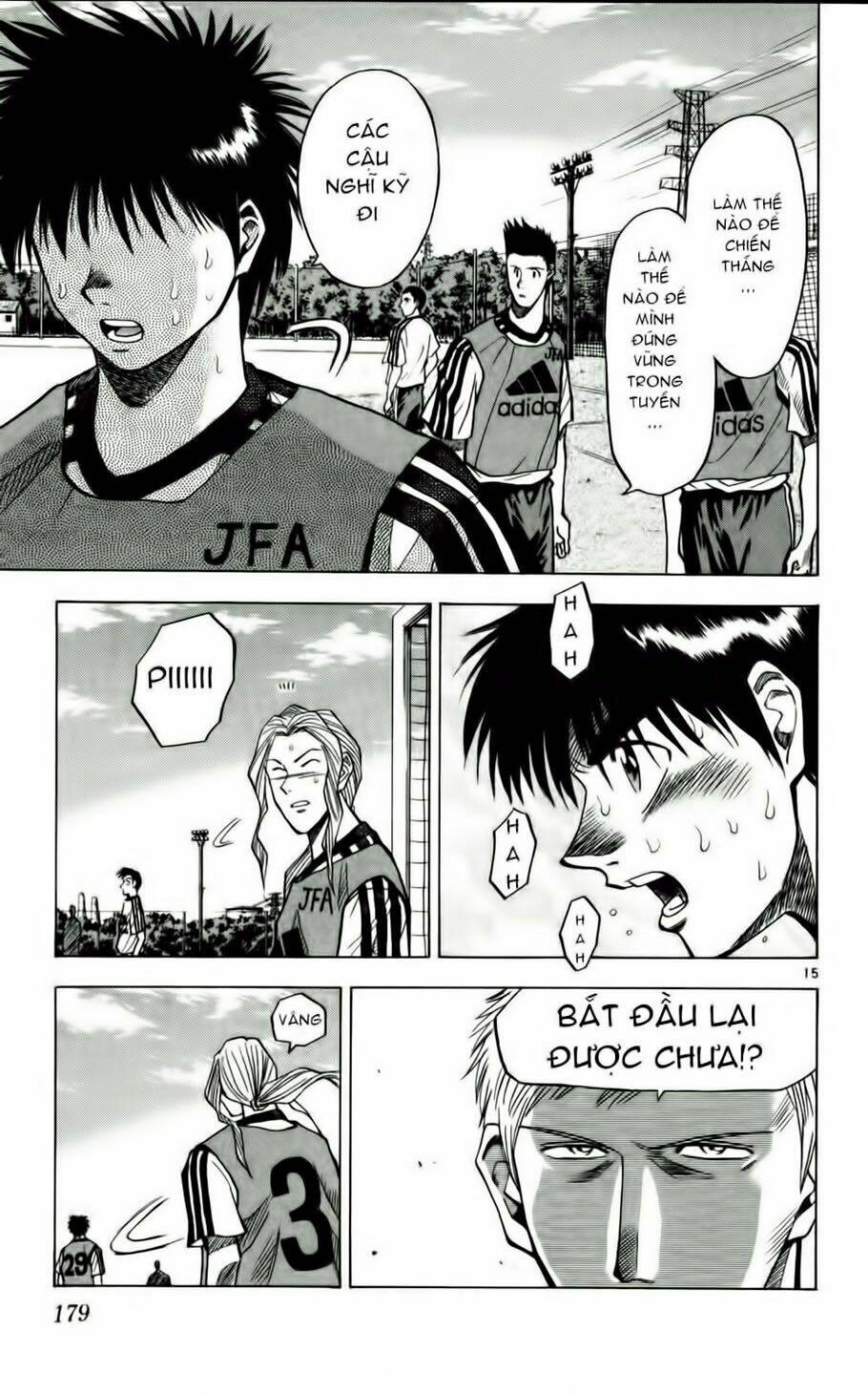 vũ điệu trên sân cỏ - fantasista chapter 53 15