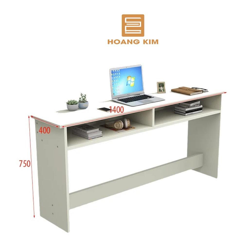 Bàn học đôi, bàn học sinh gỗ thiết kế đơn giản Hoàng Kim 17mm - BH10