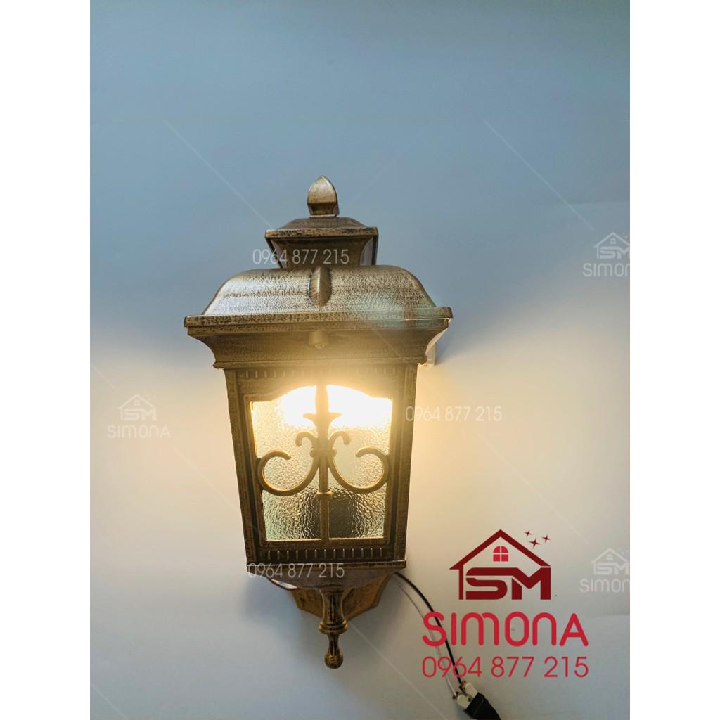 Đèn treo tường, đèn chùa đèn gắn tường cột trang trí trụ cột, cửa nhà, mái hiên cầu thang DC0106 + Tặng kèm bóng Led