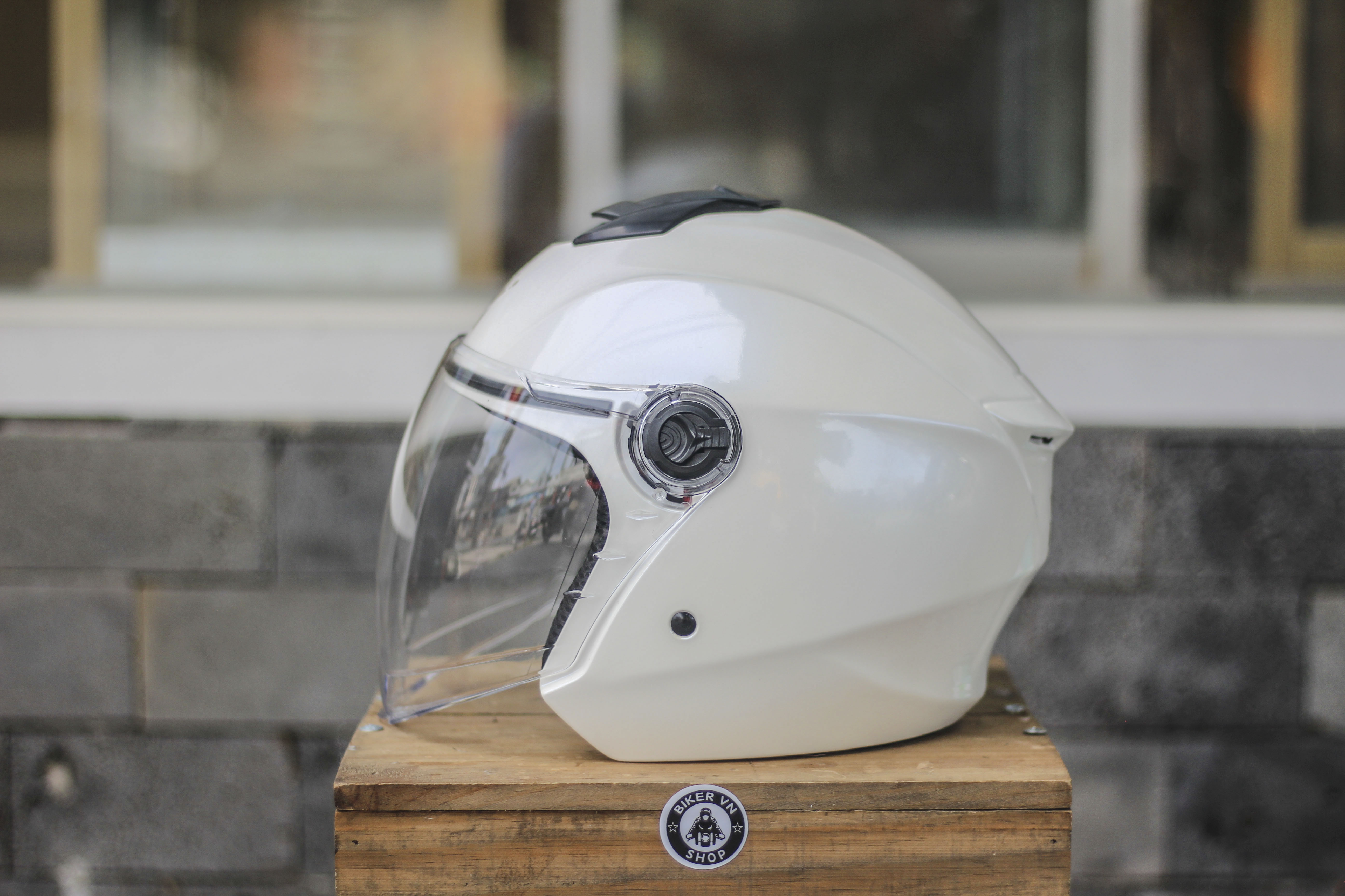 Mũ bảo hiểm 3/4 Royal XH01 kính che full mặt, Royal Helmet mới phiên bản 2021