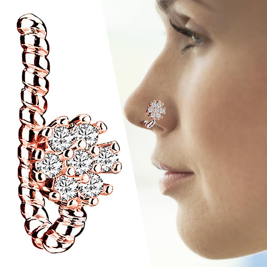 Fake Nose Rings 18G  Fake Lip Ear Nose Septum  Non Piercing