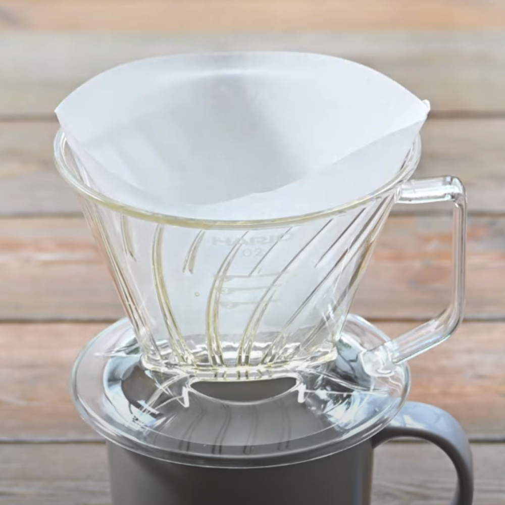 Giấy lọc cà phê Hario Pegasus Coffee Paper Filter 100 tờ, size 02, màu trắng, pha 2-4 cups (PEF-02-100W)