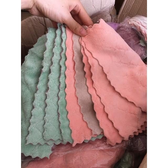 Khăn Lau 2 mặt thấm hút nước đa năng nhỏ gọn