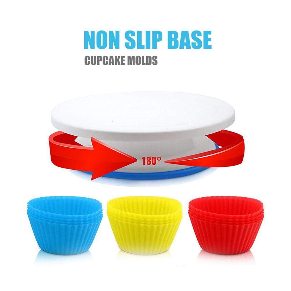 Cake Decor Stainless Steel Cake Decorating Supplies Cake Turntable 106PCS/Set DIY Cream Tools