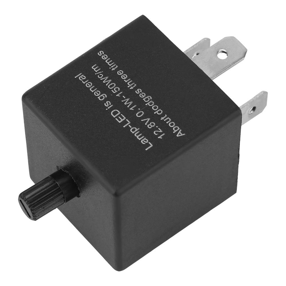 Rơ le nhấp nháy đèn LED 3pin 12V cho xe hơi xe máy