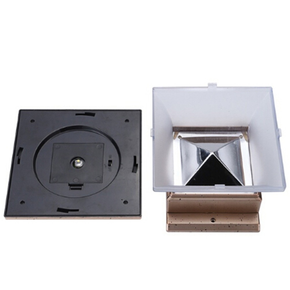 Đèn trụ hàng rào năng lượng mặt trời ánh sáng vàng HT430V