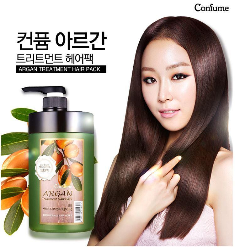 Mua Dầu hấp tóc thảo dược Confume Treatment Argan Hair Pack Hàn Quốc 1000g + Móc khóa tại Thebeauty Mua Dầu hấp tóc thảo dược Confume Treatment Argan Hair Pack Hàn Quốc 1000g + Móc khóa tại Thebeauty