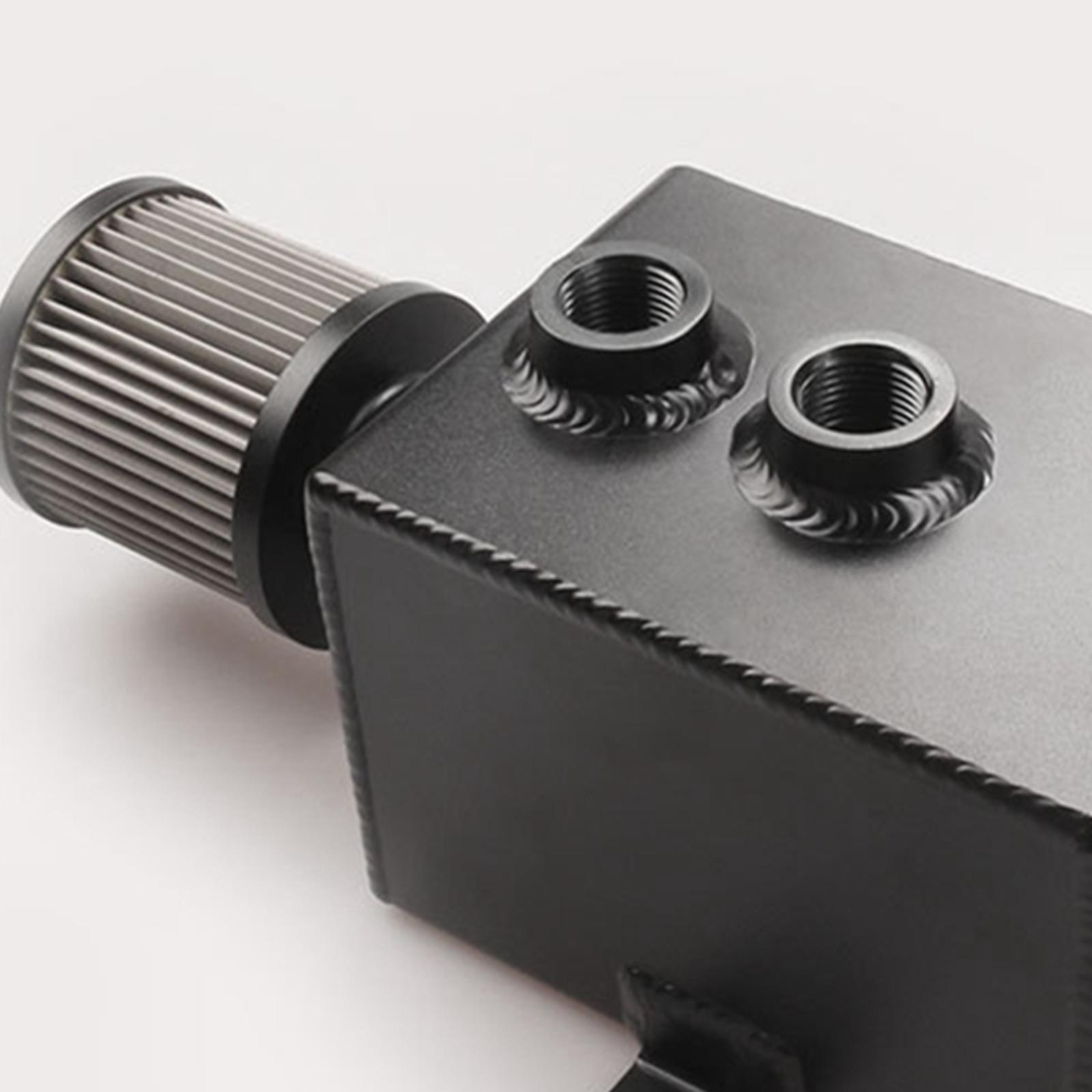 Car Modification General Fuel Tank 2L Aluminum Alloy with Filter