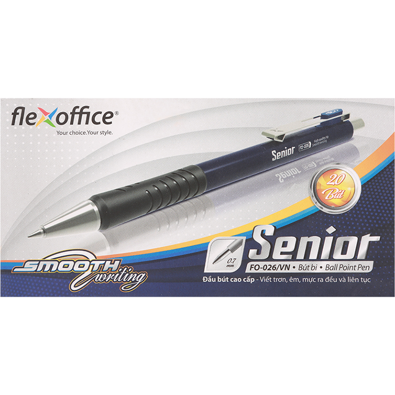 Combo 3 Bút Bi Flexoffice Senior Fo-026/Vn