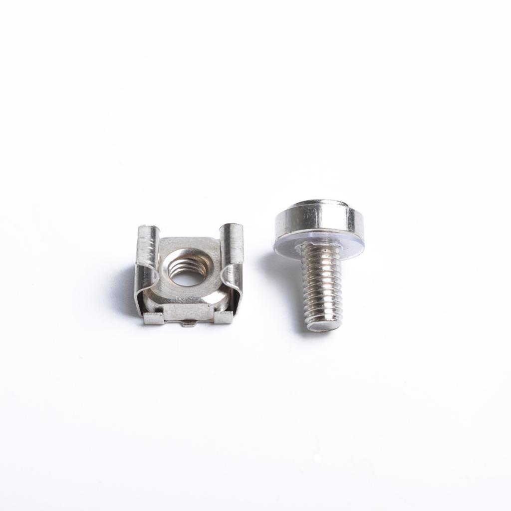 Set of 5 Nuts And Cage Screws on The M6 ​​* 20 Frame with Washers