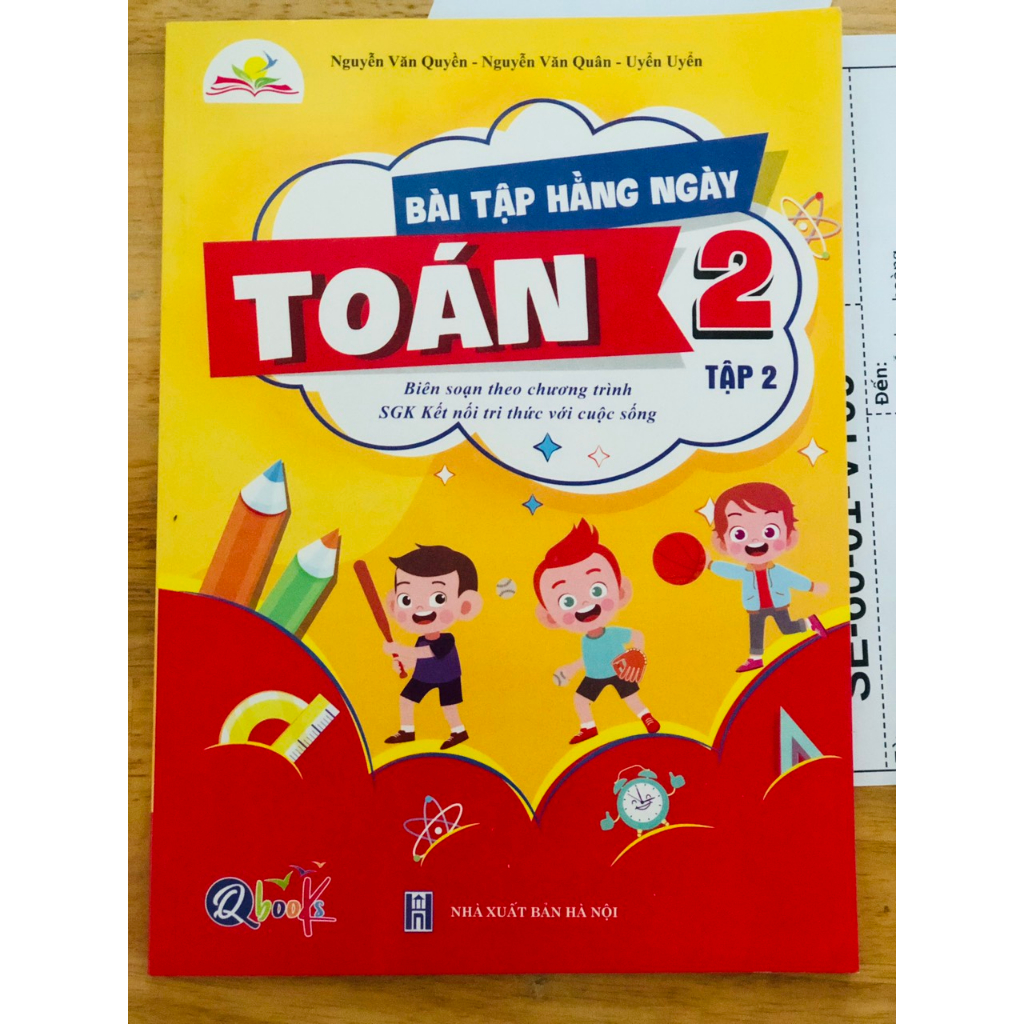 Sách - Bài Tập Hằng Ngày Toán Lớp 2 - Kết Nối Tri Thức Với Cuộc Sống - Tập 2