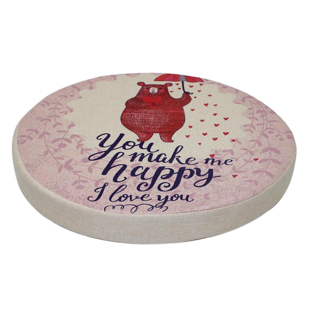 Non- Cushion Circular Chair Cushions Round Mat