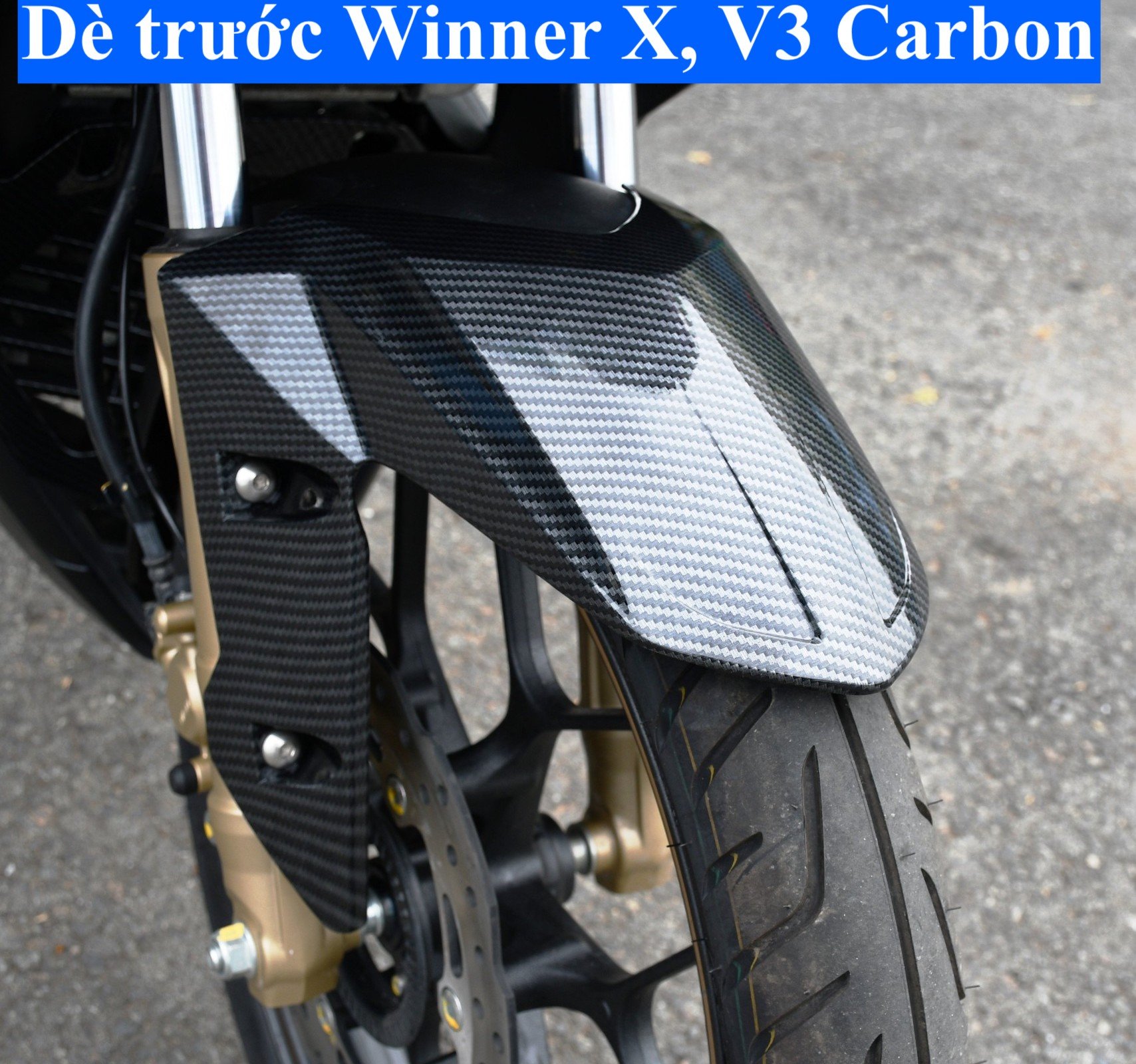 Dè trước dành cho Winner X, V3 Carbon