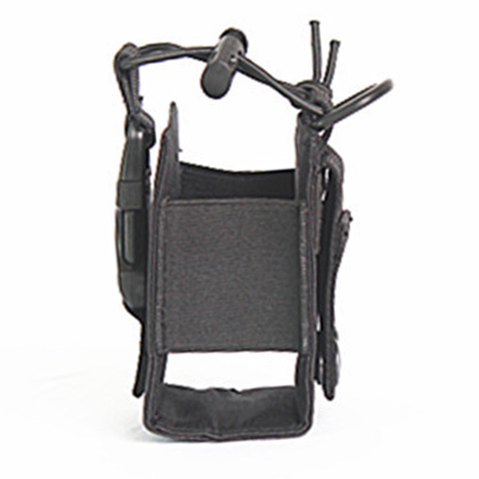 Radio Pouch Holder Multipurpose Durable Belt Waist Bag for Camping Outdoor Black