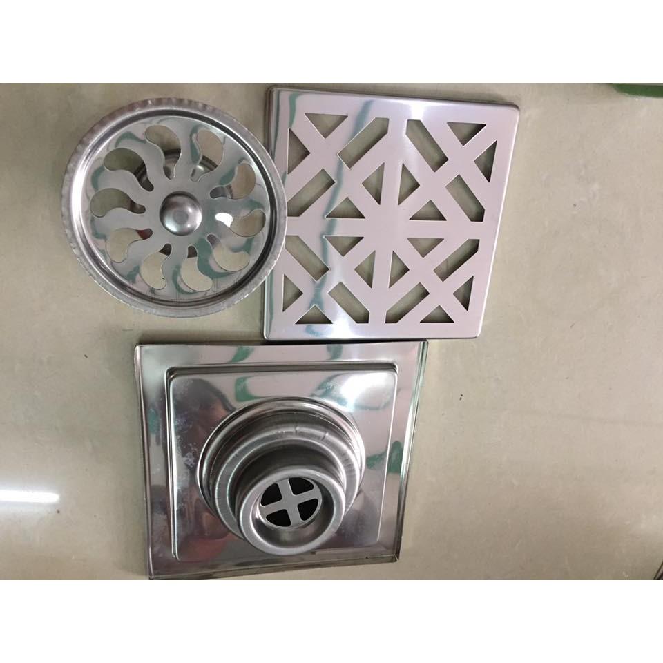 Thoát sàn inox- Phễu lược rác chống hôi Phù hợp phi 50-90