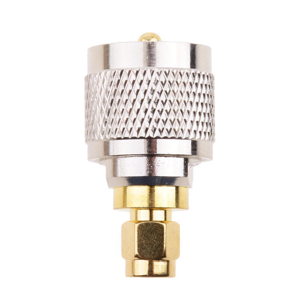 PL-259 Male Plug  Male RF Radio Coax Adapter Converter Connector