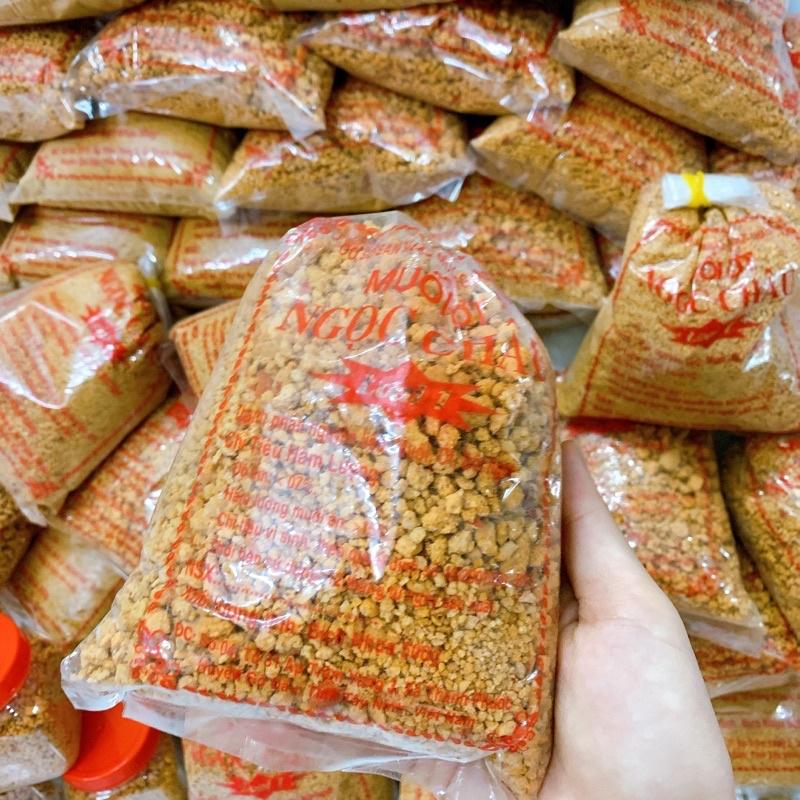 500G Muối Ớt Ngọc Châu Hàng loại 1 Cay Ngon - Muối Tôm Chay Tây Ninh