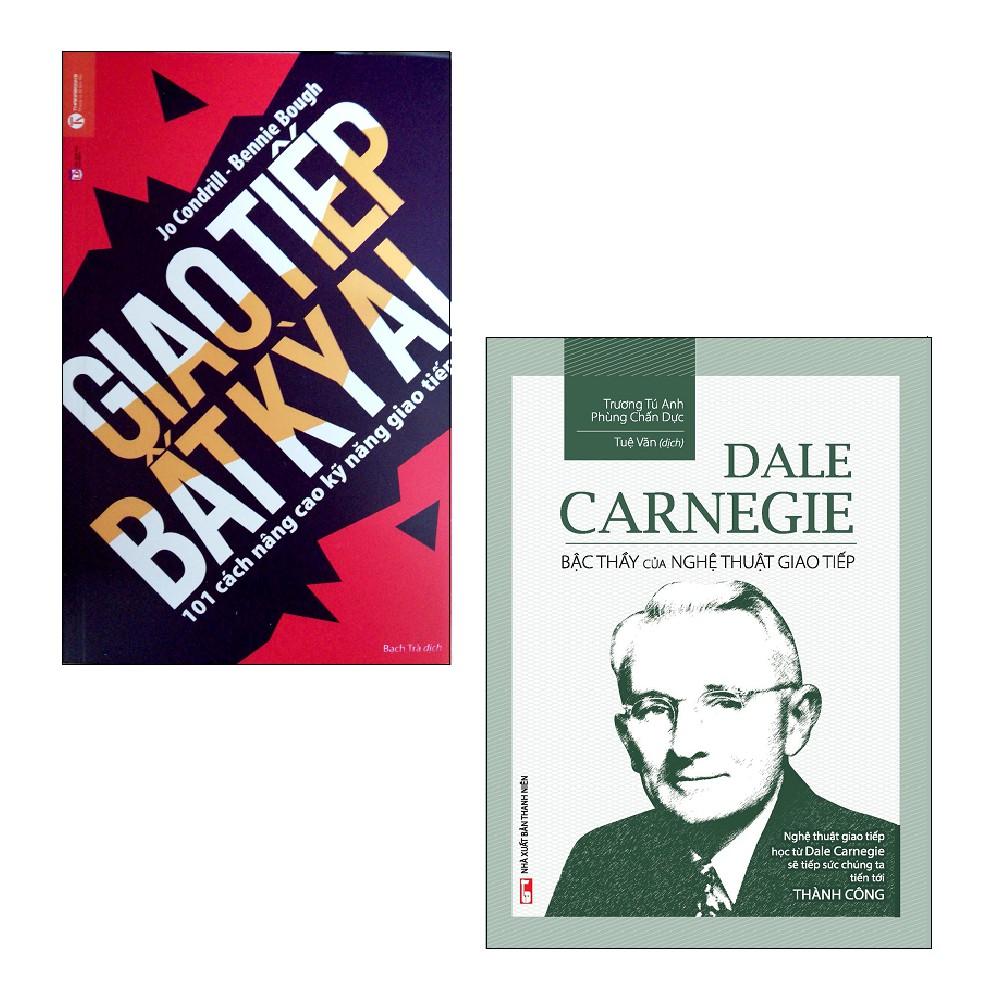 Sách - Combo Giao Tiếp Bất Kỳ Ai + Dale Carnegie - Bậc Thầy Của Nghệ Thuật Giao Tiếp (2 cuốn)