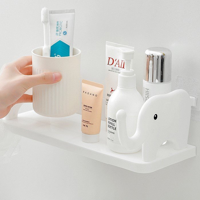 Kệ Dán Tường Để Vật Dụng Đa Năng Hình Voi