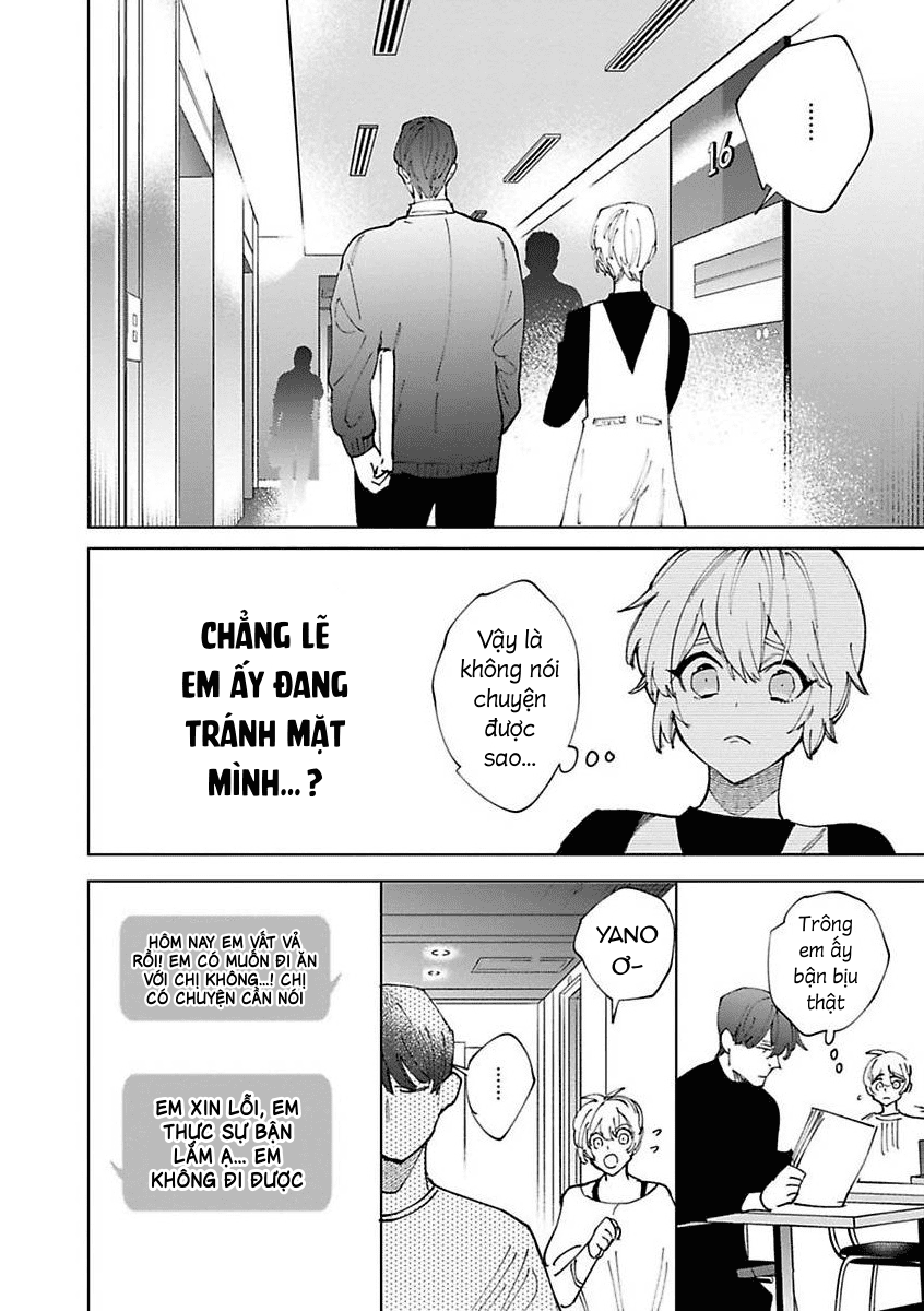 hậu bối yandere muốn cứu vớt ''nô lệ của tư bản'' chapter 6.2 4