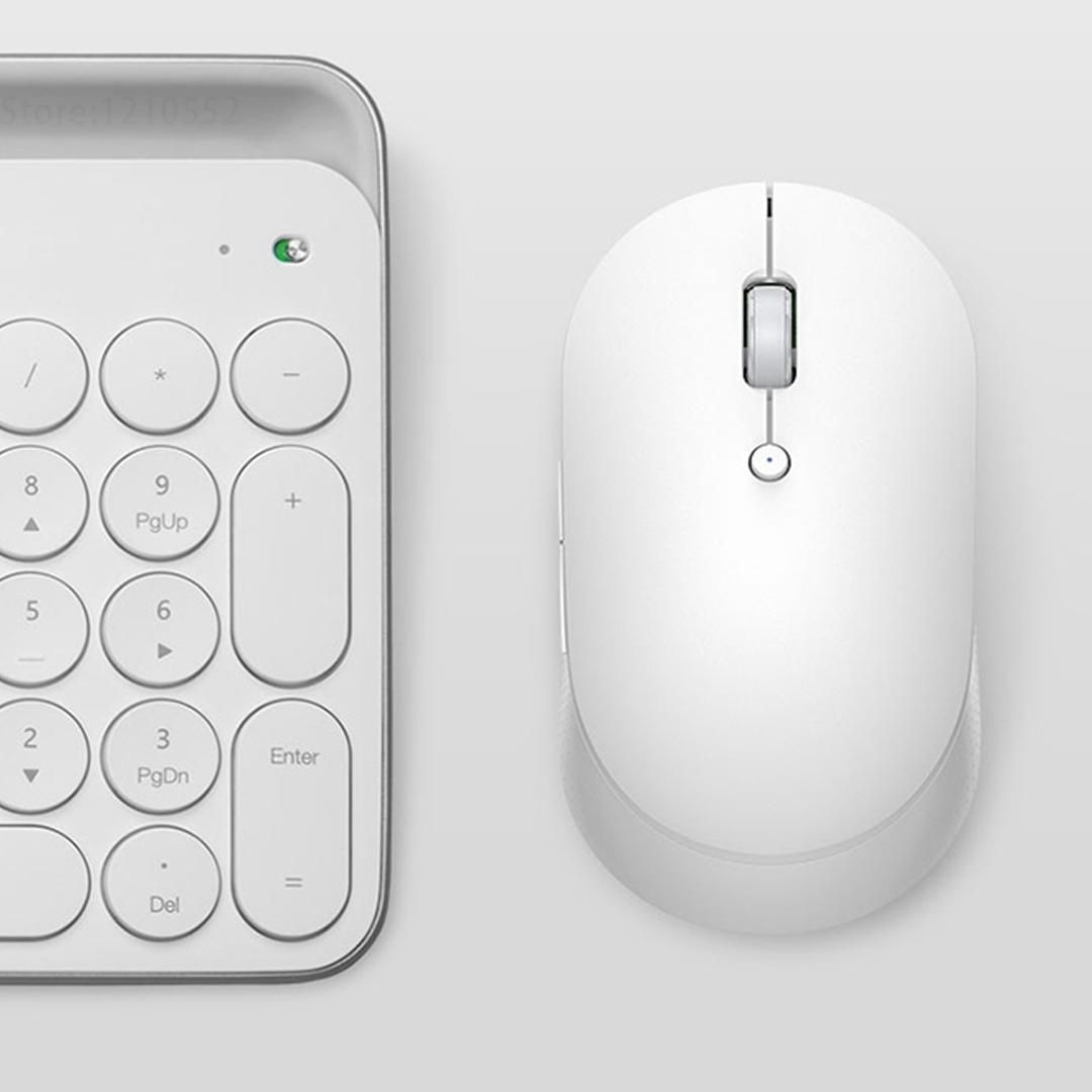 Ban Đầu Không Dây Xiaomi Mi 2.4GHz Bluetooth Chế Độ Kép Chuột Im Lặng Phiên Bản Trò Chơi Máy Tính Văn Phòng Phù Hợp Cho Máy Tính Và Laptop
