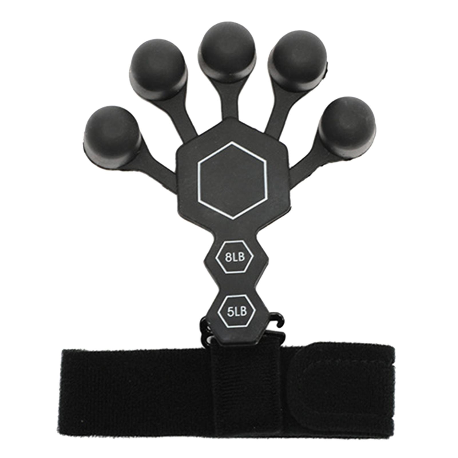 Finger Exerciser Hand Strengthener Finger Extension Gripper Resistance Band for Wrist Training