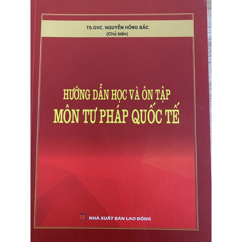 Sách - Hướng dẫn học và ôn tập môn Tư pháp quốc tế