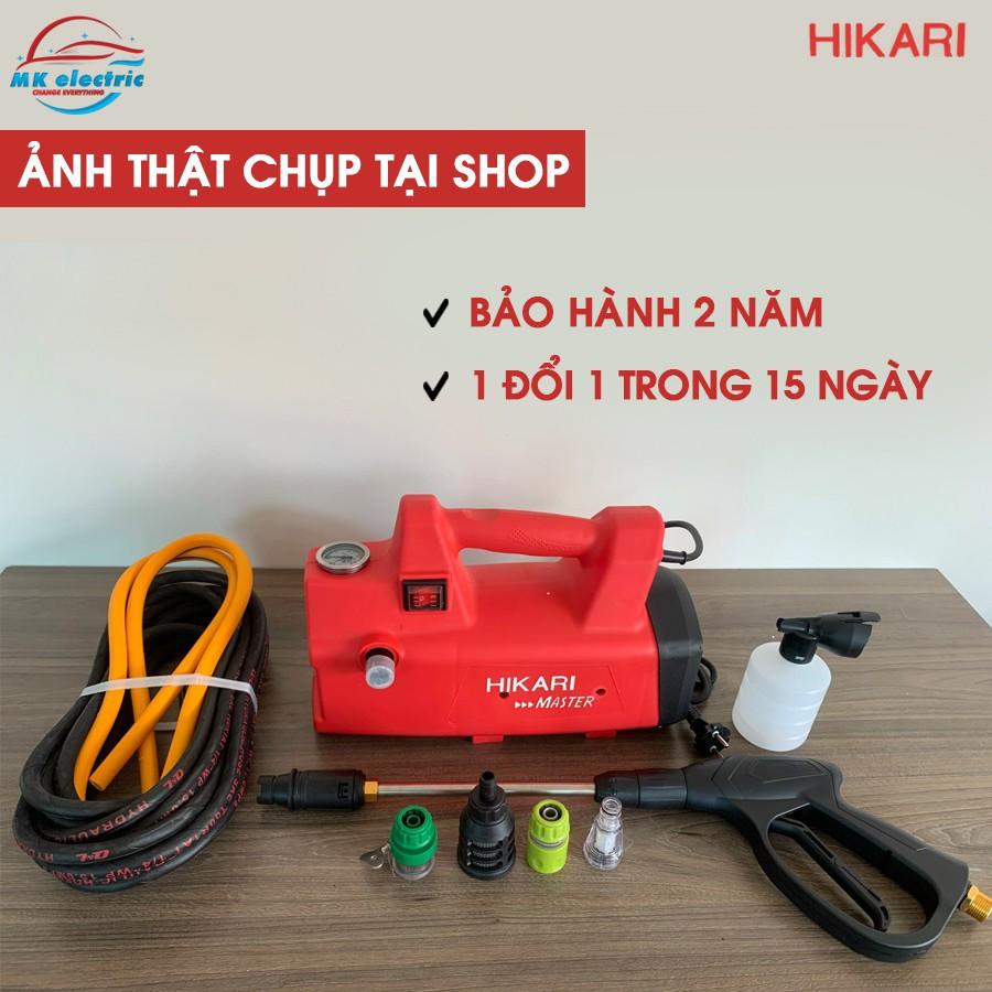 Máy rửa xe mini, Máy xịt rửa cao áp HK-H3 - Có áp chống giật + Chống cháy