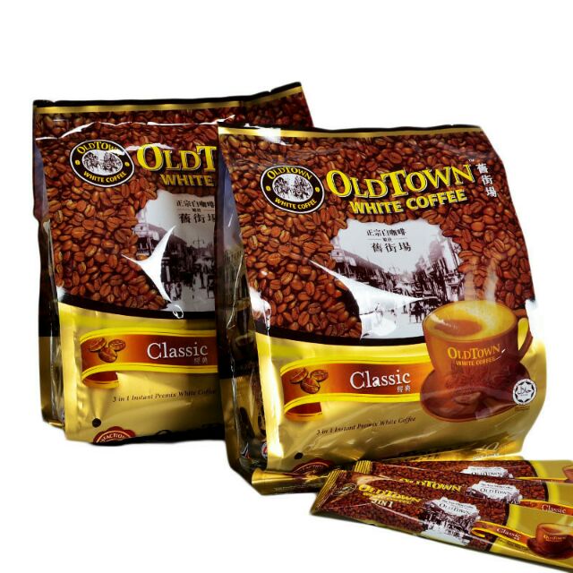 [CHÍNH HÃNG] Cà Phê Trắng White Coffee Old Town Classic Malaysia (vị truyền thống)