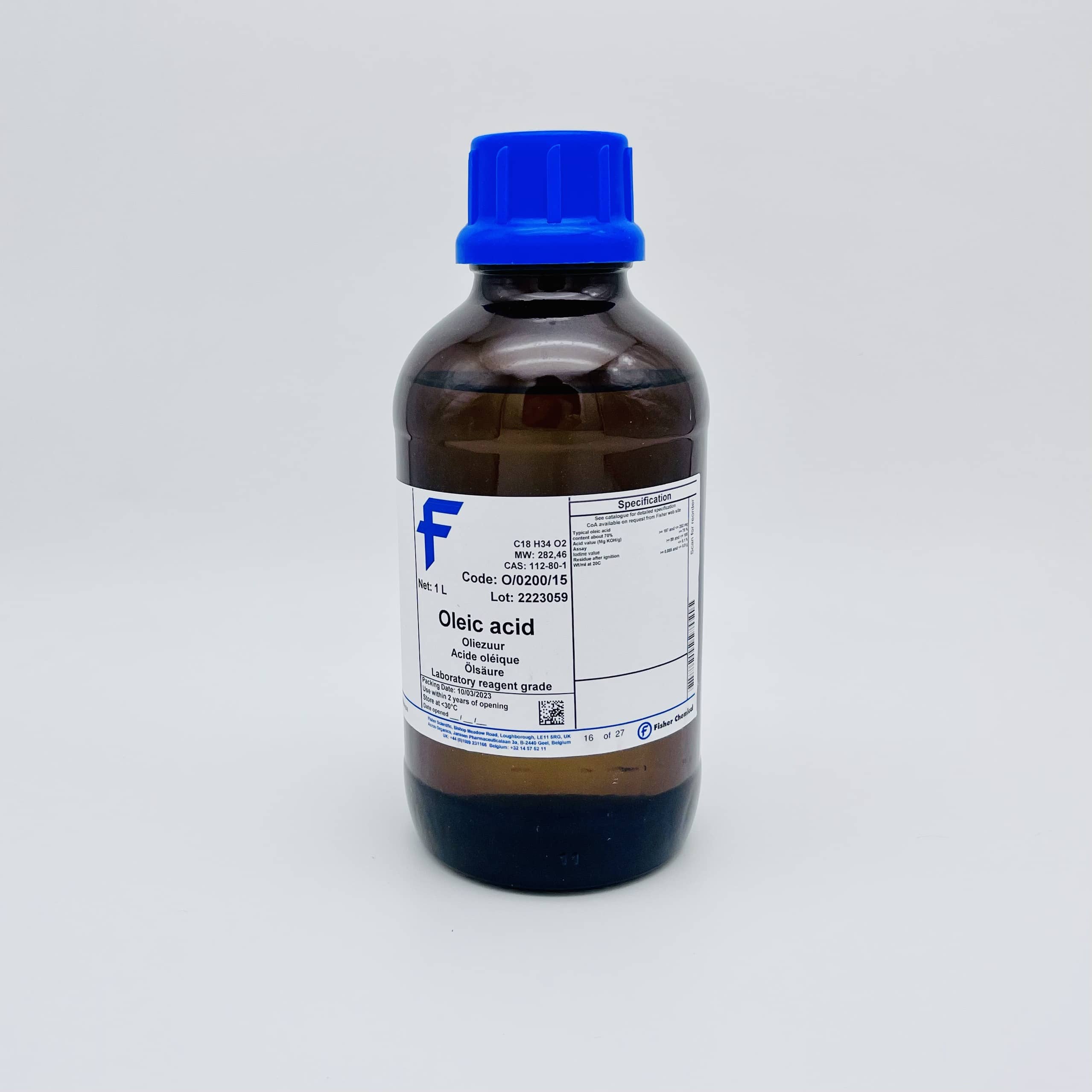 Hóa chất Oleic acid >70%
