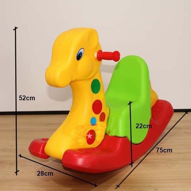 Bập bênh đơn cho trẻ em từ 2 - 5 tuổi