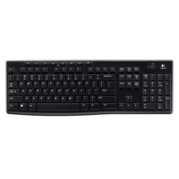 Bàn phím không dây Logitech K270 - Hàng Chính Hãng