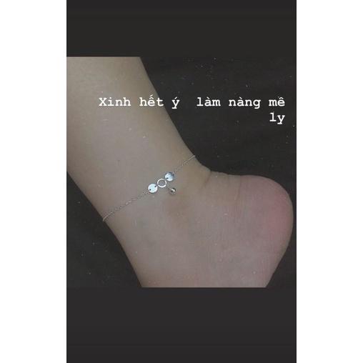 Lắc tay khoen tròn phối chuông YN JEWELRY