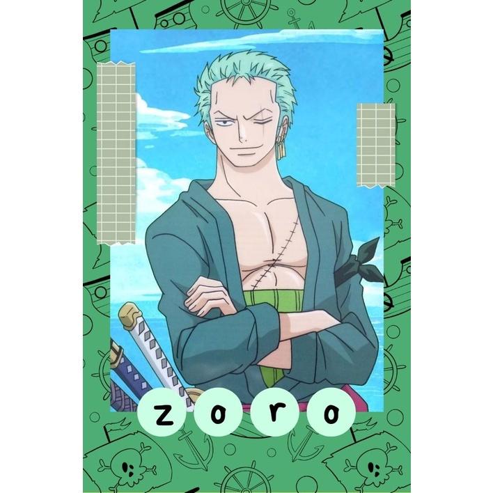 FREESHIP ️ Card Polaroid One Piece Deco Lomo  - Cán Màng Nhám Chống DF - Kháng Nước Nhẹ
