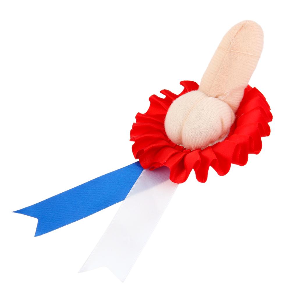 Willy Penis Badge Rosette Eye Mask Hen Party Girls Night Out Accessory