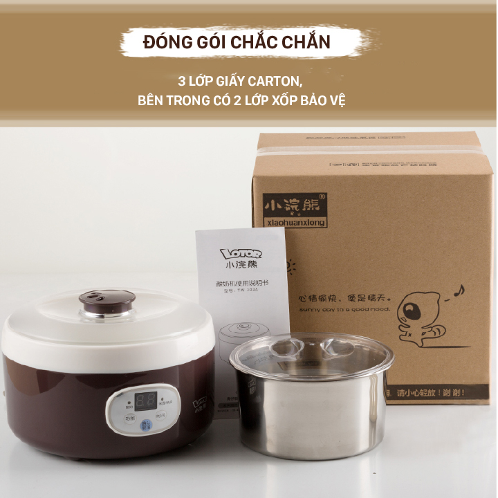 Máy Làm Sữa Chua LOTOR TW-303A - Hàng Chính Hãng