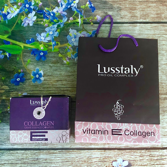 Kem hấp ủ Lusstaly Collagen Grape Essence Complex mask phục hồi siêu mượt tóc cao cấp 500ml