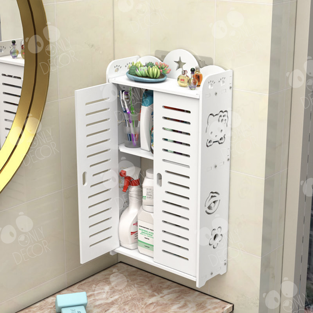 Tủ nhà tắm treo tường chống nước 60x14x34cm