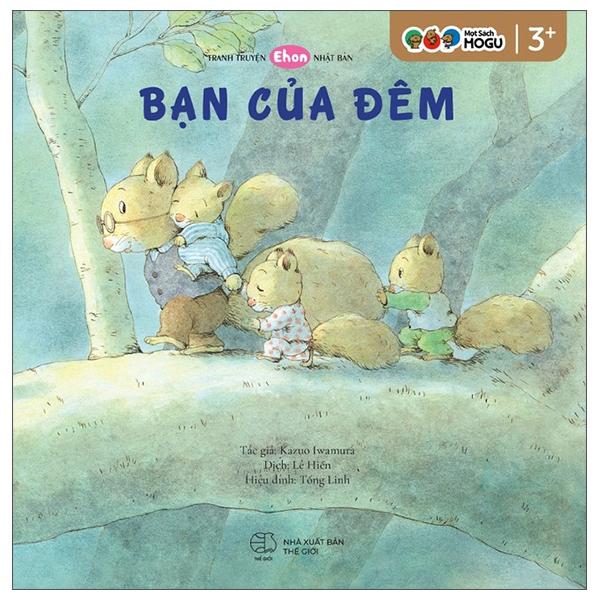 Sách - Tranh Truyện Ehon Nhật Bản - Bạn Của Đêm