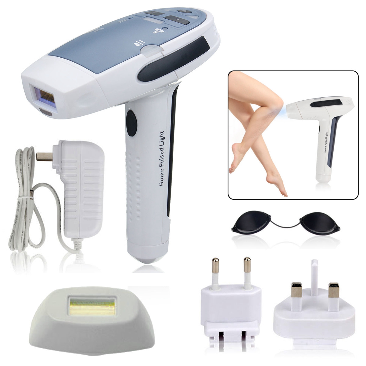 Máy Triệt Lông Vĩnh Viễn LOBEMOKY 2IN1 - Công nghệ xung ánh sáng IPL. Tặng 2 Gel Triệt lông