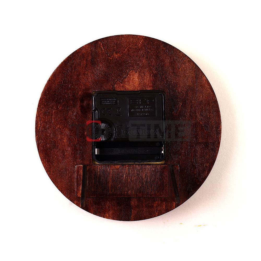 Đồng Hồ Gỗ 3D Hoa Sen – Phong Thủy May Mắn Và Bình An