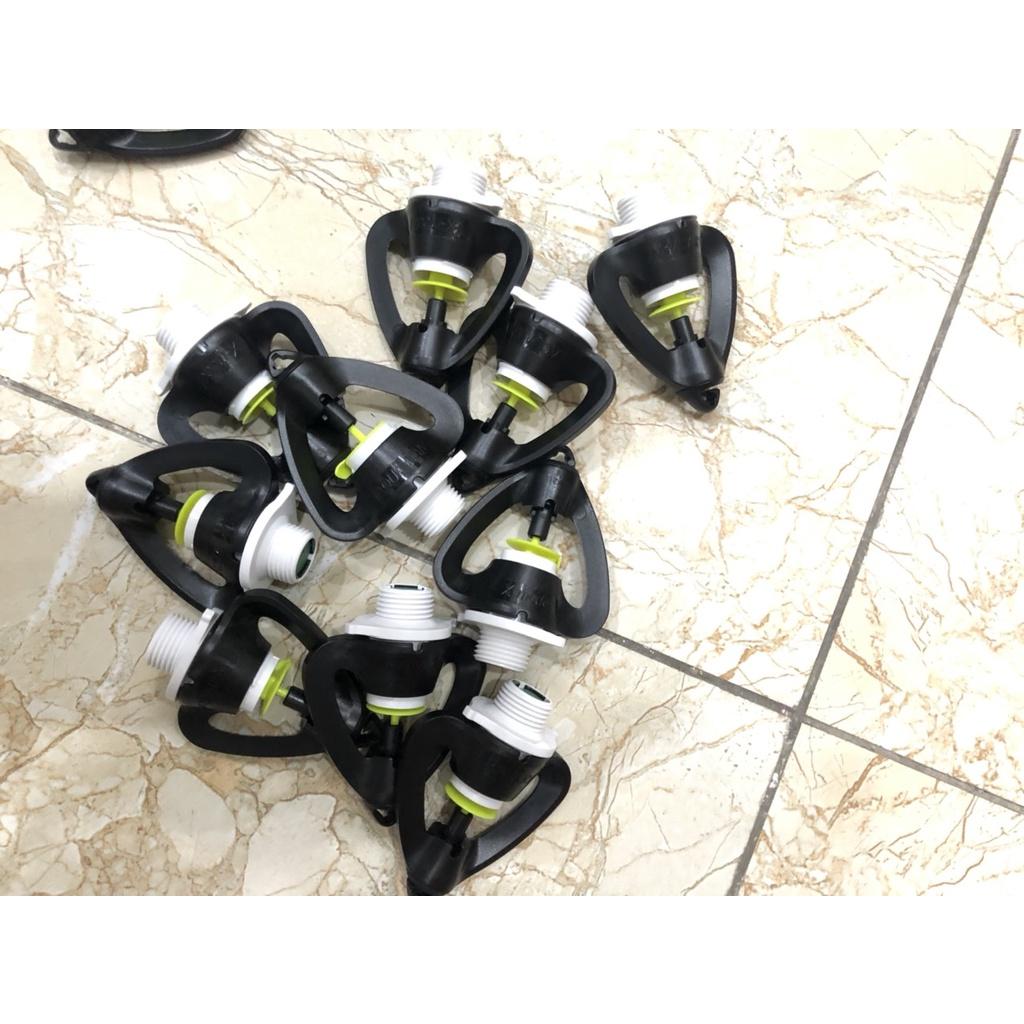 Béc bù áp không điểm mù X-model JINLI, tưới công viên, tưới dâu, tưới sân vườn, tưới rau ăn lá, tưới gôc sầu riêng