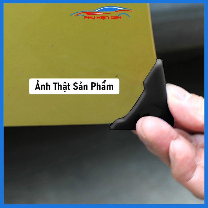 Bộ 2 miếng cao su dán chống va quệt góc cửa ô tô góc 90 độ kích thước 45x60mm
