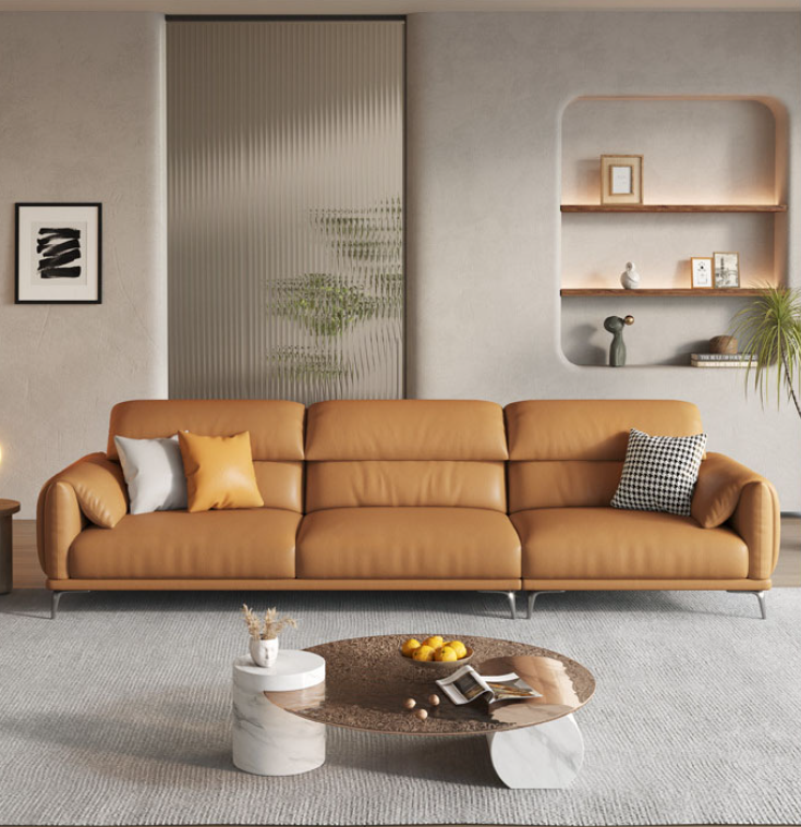 Sofa da góc L cao cấp Tundo HDCT-01