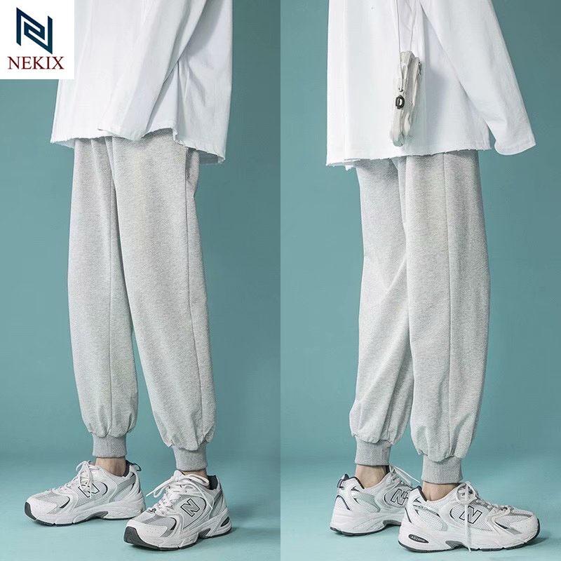 Quần Jogger Unisex Thể Thao Thu Đông Chất Nỉ Cao Cấp Phong Cách Hàn Quốc Năng Động 15
