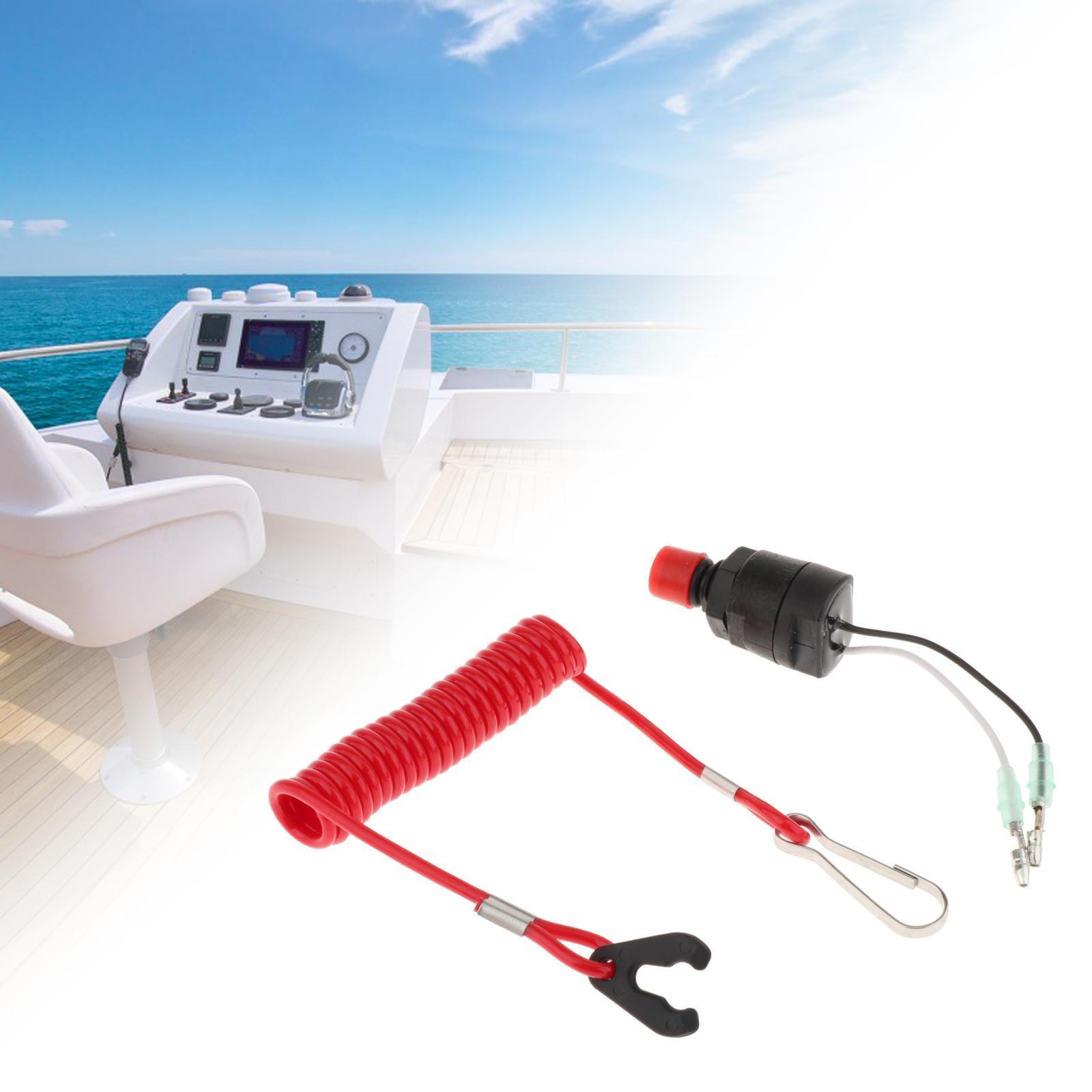 Boat Engine Stop Switch Set 689-82575-03 for Outboard Engine